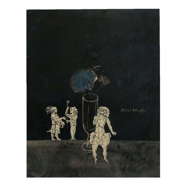 Luc Michel Schüpfer, Fantastic, Oil on Canvas For Sale