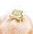 Metal Donald Huber 18k Gold Pave Diamond Ring, Size 6.75 For Sale - Image 7 of 8