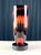 Mid 20th Century Murano Fratelli Toso Cased Art Glass Pulled Feather (Fenicio) Flame Vase - 13.75" For Sale In Portland, OR - Image 6 of 12