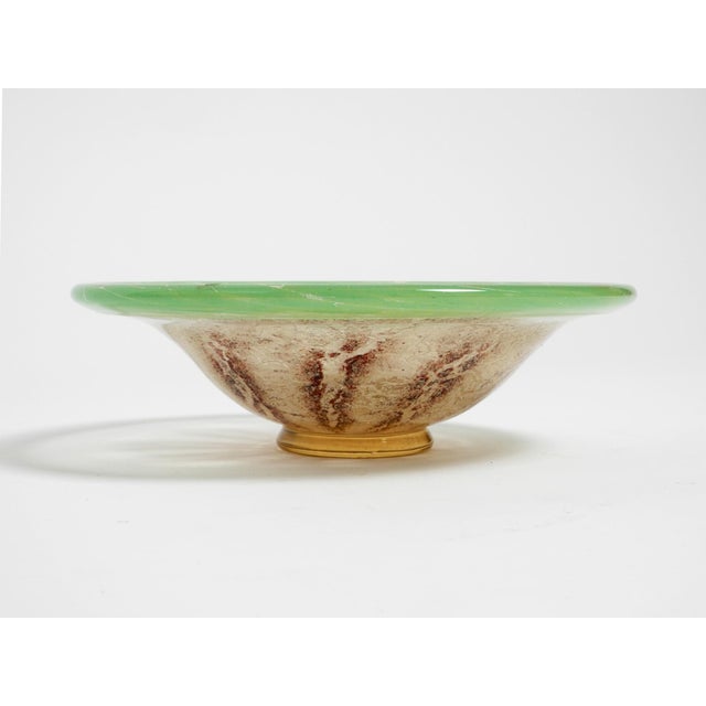 Large Glass Bowls by Karl Wiedmann for WMF Ikora, 1930s, Set of 3 For Sale - Image 9 of 18