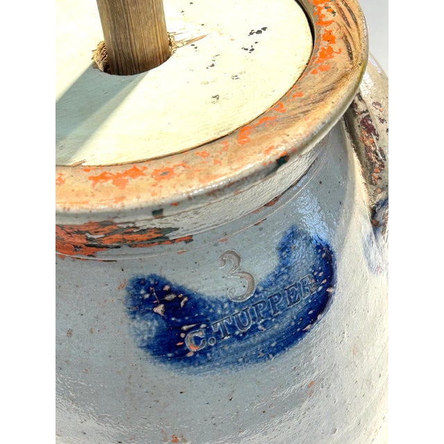 Late 19th Century C. Tupper 3 Gallon Crock For Sale - Image 14 of 17