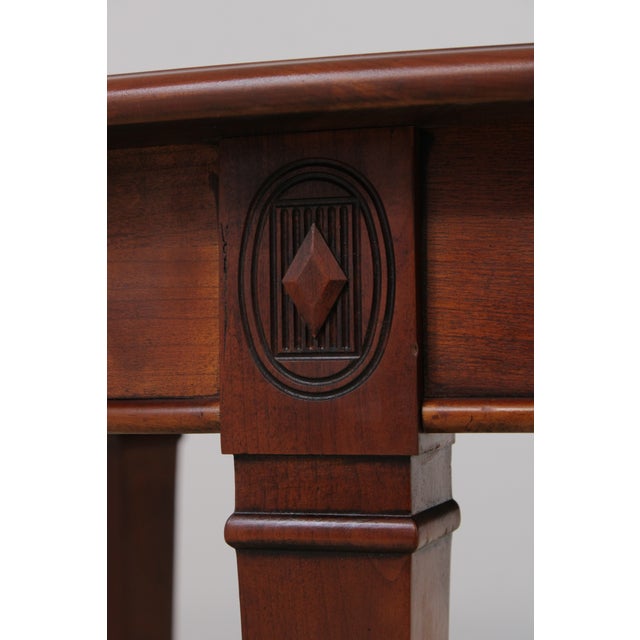 Harden Directoire Style Cherry Dining Room Table For Sale - Image 12 of 14