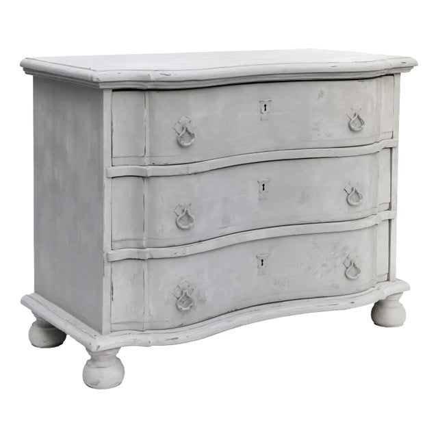 Painted 19th Cen. Antique Dresser For Sale