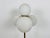 4-Arm Floor Lamp in Brass and Opaline Glass from Kaiser, Germany, 1960s For Sale - Image 6 of 8