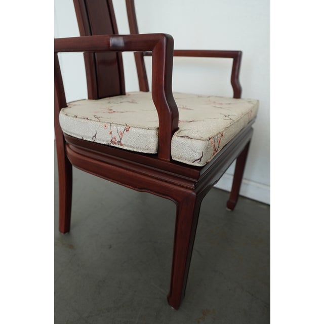 Vintage Chinoiserie Dining Chairs (Set of 8) For Sale - Image 13 of 17