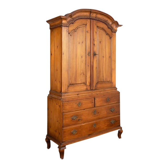 Antique Swedish Pine Cupboard From Early 1800's Chairish