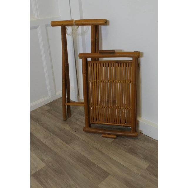 1960s Chunky Bamboo Butlers Tray, 1960s For Sale - Image 5 of 6