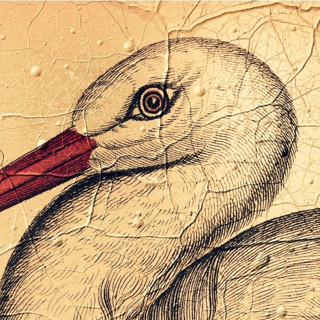 This is a beautiful vintage museum-quality print of an original bookplate from the mid-1800s. It's printed on archival...