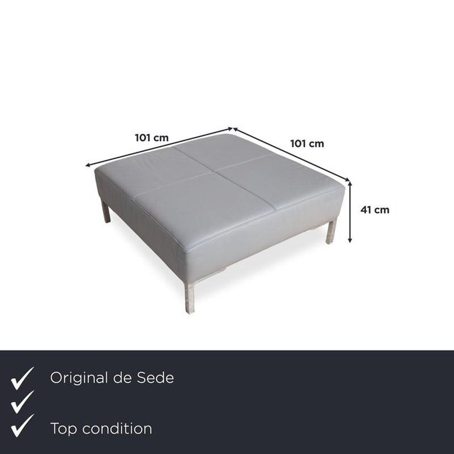 This large ottoman from the Swiss manufacturer de Sede is designed to complement the matching DS-112 three-seater sofa and...
