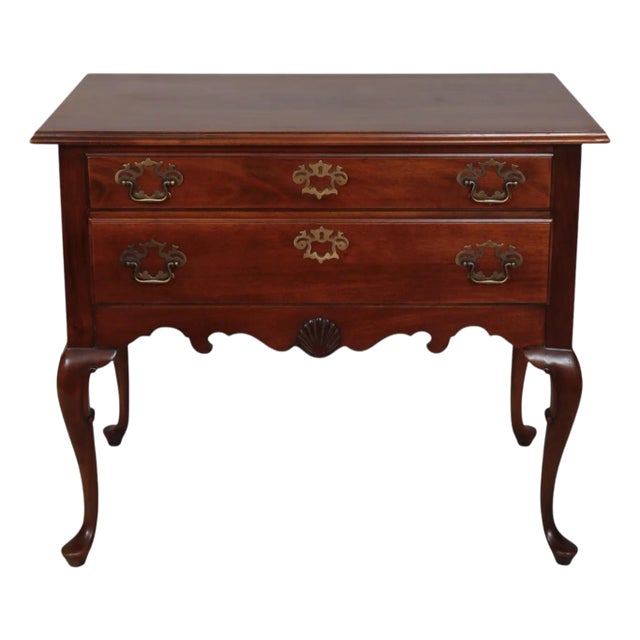 Hickory Chair Queen Anne Lowboy For Sale