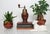 Vintage wood and brass pepper mill by Ethan Allen. Made in Italy. Light age wear. Makers mark on bottom.