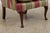 Queen Anne Upholstered WIng Chair W. Down Cushion For Sale - Image 11 of 15