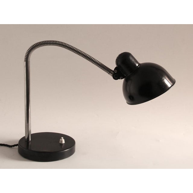 Christian Dell Vintage German Bauhaus Desk Lamp by Christian Dell for Kaiser Idell 6561, 1950s For Sale - Image 4 of 12