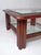 Italian Rectangular Leather Sofa Table, 1970s For Sale - Image 9 of 10