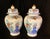White Pair of Mid 20th Century United China Collectors Series Porcelain Ginger Jars For Sale - Image 8 of 12
