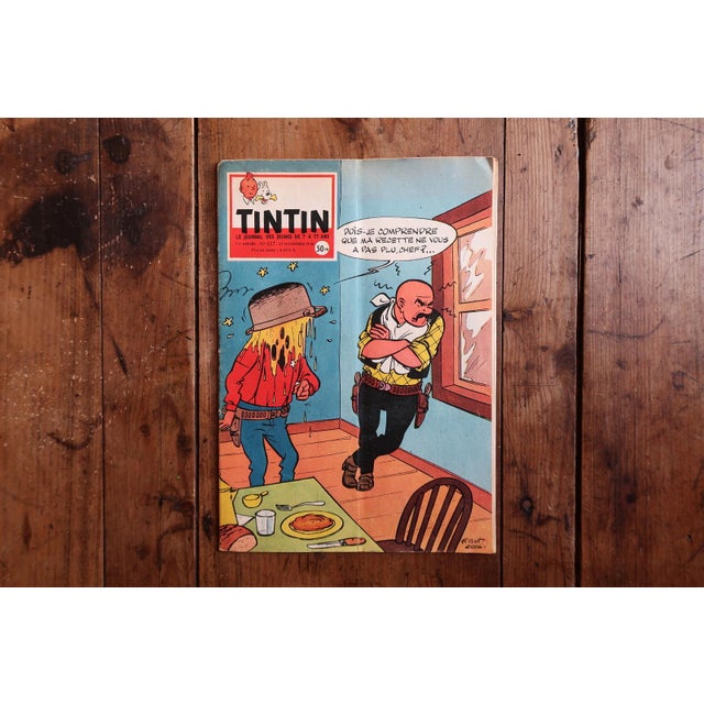 Paper Original Le Journal De Tintin No. 527, November 1958 – Tintin Au Tibet For Sale - Image 7 of 7