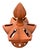 Vintage Terracotta Crown Lantern & Chimney Pot Architectural Element For Sale - Image 4 of 12