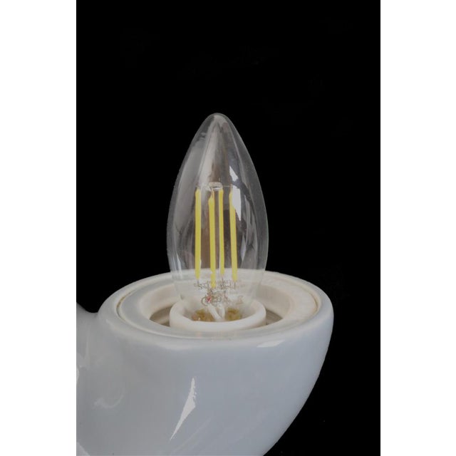 Mid-Century Modern 6035 Wall Lamps by Stig Carlsson for Ifö, 1970s, Set of 2 For Sale - Image 4 of 5