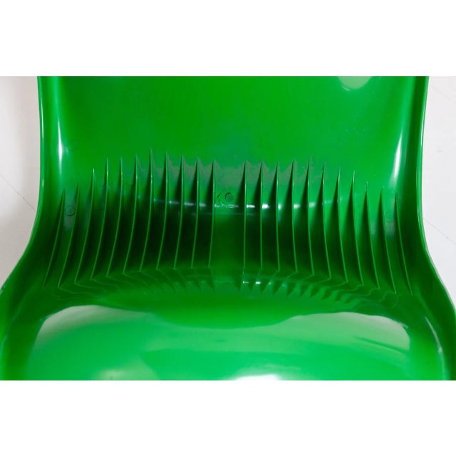 Polypropylene Stacking Chairs by Verner Panton for Herman Miller, 1970s, Set of 4 For Sale - Image 6 of 10
