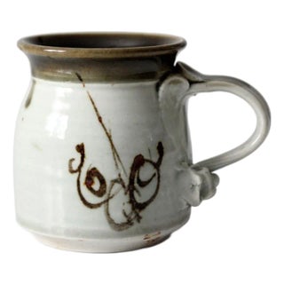 Vintage Studio Pottery Mug For Sale