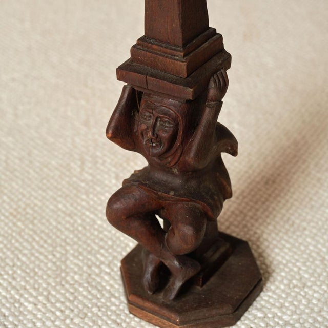 19th Century 19th Century French Oak Table (Small) For Sale - Image 5 of 5