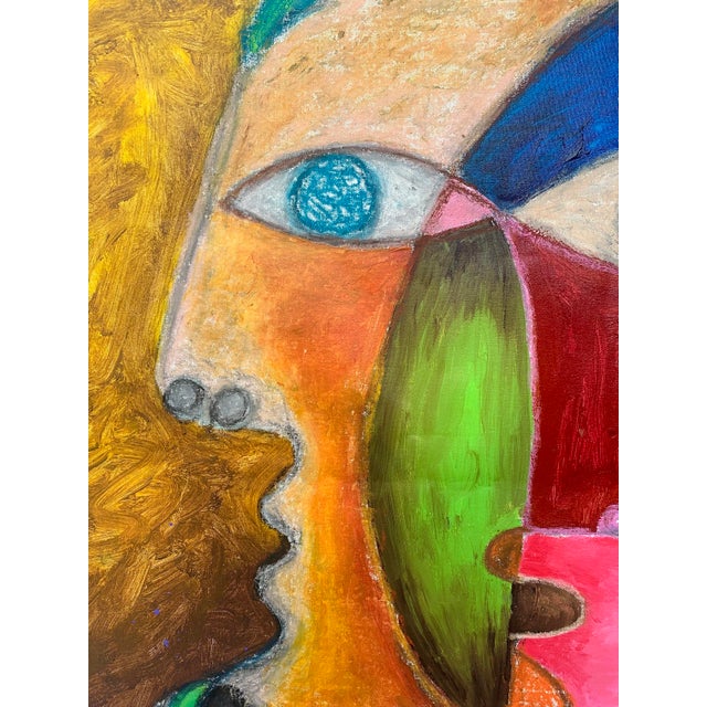 Abstract "Deste" Original Abstract Painting by Louie DeVito For Sale - Image 3 of 6