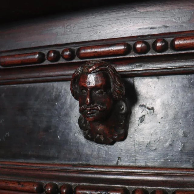 18th Century Italian Walnut Commode For Sale - Image 6 of 11