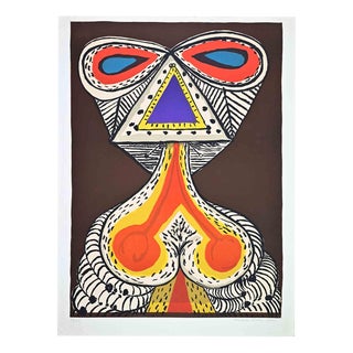Arturo Carmassi, Surreal Composition, 1990s, Screenprint For Sale