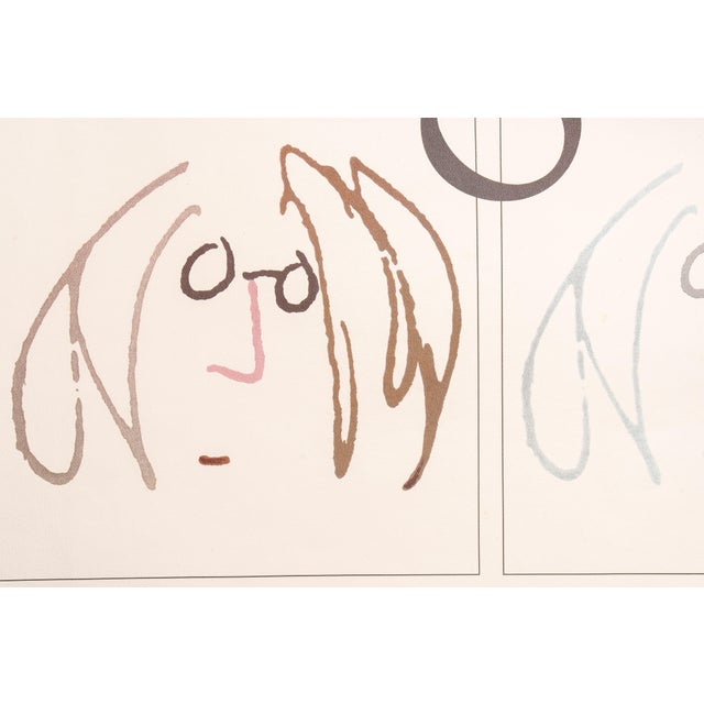 Pop Art 1992 Yoko Ono Limited-Edition Pop Art Lithograph Print, 80/5000 For Sale - Image 3 of 6