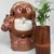 Mid-Century Modern Large Decorative Tanuki Statue, 1980s For Sale - Image 3 of 16
