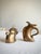 Bronze Vintage Michael Lambert Bronze Glazed Sculptural 2-Piece Tea Set Signed Studio Pottery Collection For Sale - Image 8 of 12