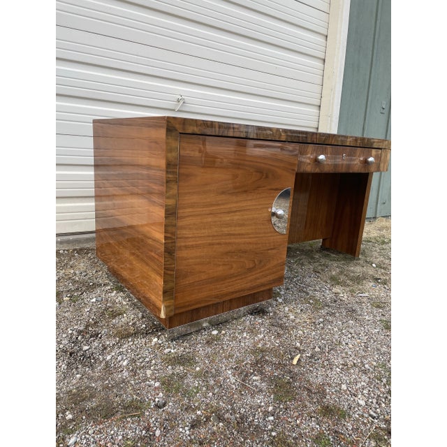 Art Deco 1930s Bauhaus Desk, Möbel Deutsche Werkstätten For Sale - Image 3 of 12