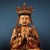 Metal Late 20th Century Set of 3 Gilt Bronze Seated Bodhisattva Figures on Lotus Bases For Sale - Image 7 of 10