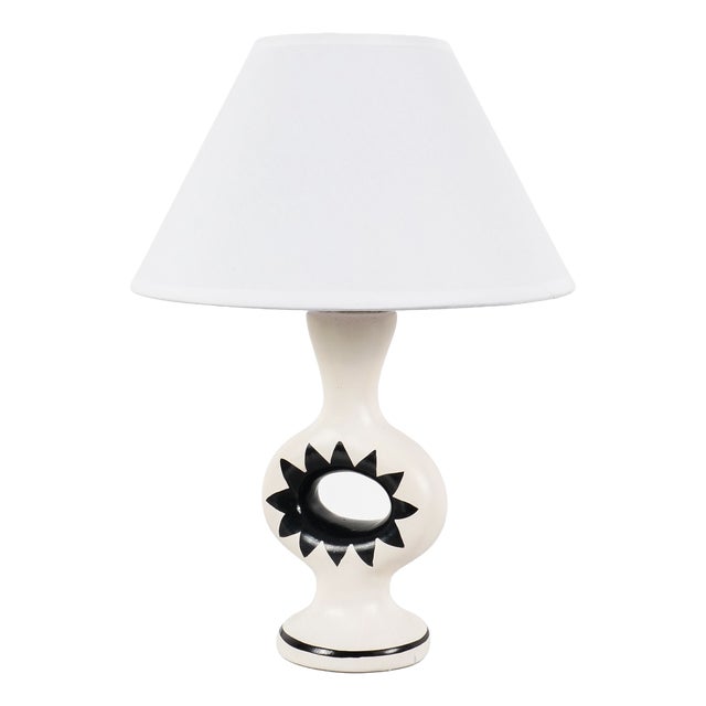Ceramic Table Lamp, France, 1950s For Sale