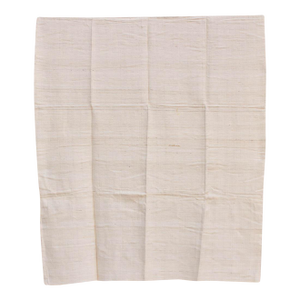 Organic Peace Silk Throw, Oatmeal Stone