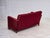 Danish Three-Seater Sofa in Furniture Velour and Oak Wood, 1950s For Sale - Image 16 of 18