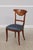 Wood Set of 6 Biedermeier Style Satinwood Dining Chairs For Sale - Image 7 of 16