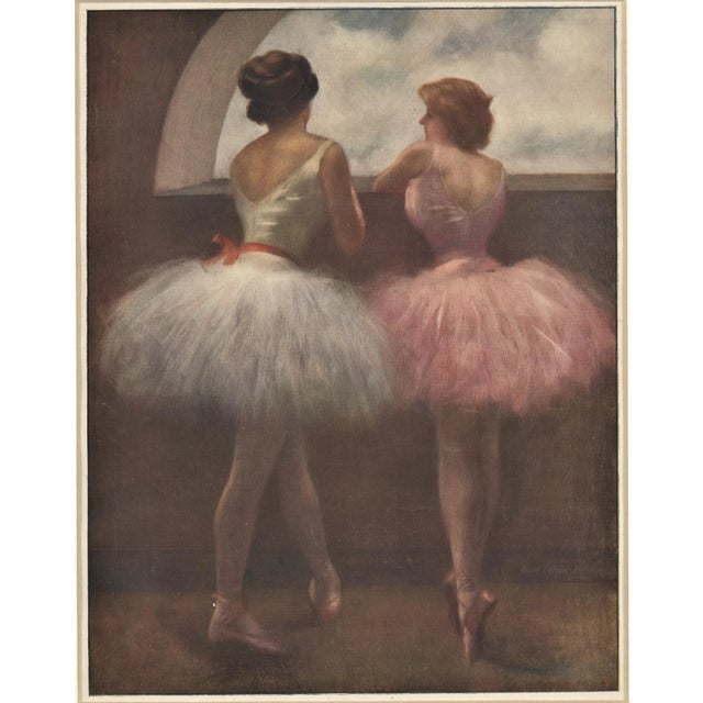 This is a French print that was created by Pierre Carrier-Belleuse ( 1851-1932). It was the cover art from a French...