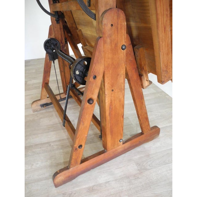 1920s Antique Bauhaus Architect's Drawing Board from Wichmann Berlin, 1920s For Sale - Image 5 of 18