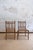 Faux Bamboo and Vienna Straw Dining Set, 1970s, Set of 7 For Sale - Image 4 of 9