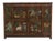 Antique Himalayas Hand-Painted Tibetan Cabinet For Sale