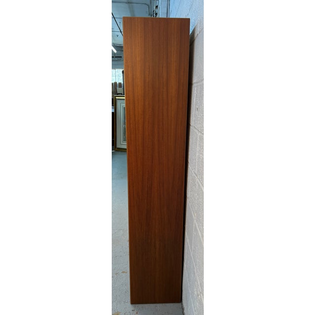 Wood Mid-Century Danish Modern Teak Bookcase For Sale - Image 7 of 10