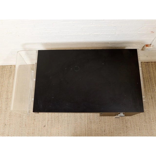 Mid 20th Century Lucite Desk For Sale - Image 11 of 11