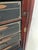 Louis Philippe period mahogany and mahogany veneer filing cabinet Two rows of twelve boxes with brass handles Individual...