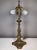 Gold Large Gilt Bronze Neo Classical Bent Glass Lamp For Sale - Image 8 of 11