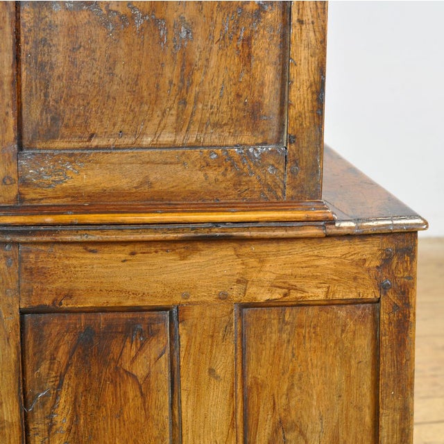Antique Tridarn Cabinet in Oak, 1710 For Sale - Image 11 of 18