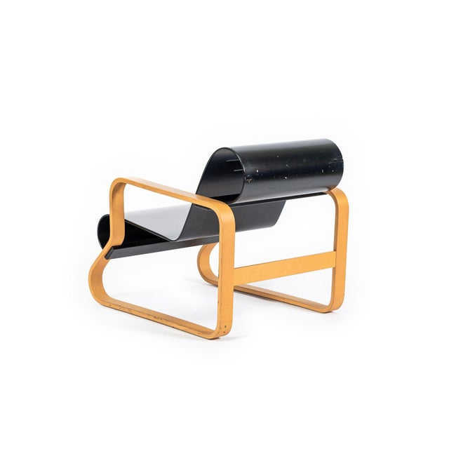 1960s Vintage Paimio #41 Plywood Armchair by Alvar Aalto for Artek For Sale - Image 5 of 14
