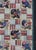 Measures: 3'1 x 4'8 Checkerboard Vintage American Hooked Rug with Geometric and Floral Designs. Checkerboard vintage...