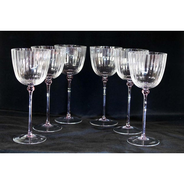 1970s Wine and Champaign Glasses, 1970s, Set of 18 For Sale - Image 5 of 11