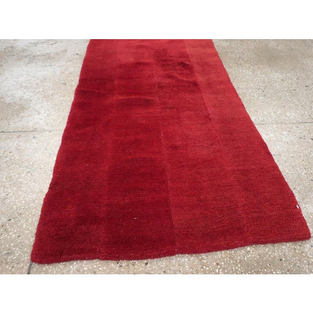 Galerie Shabab Collection Mid-20th Century Tibetan Throw Rug For Sale In New York - Image 6 of 8
